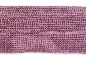 1 3/8" Dusty Rose Fold-Over Wool Trim (Made in Japan)