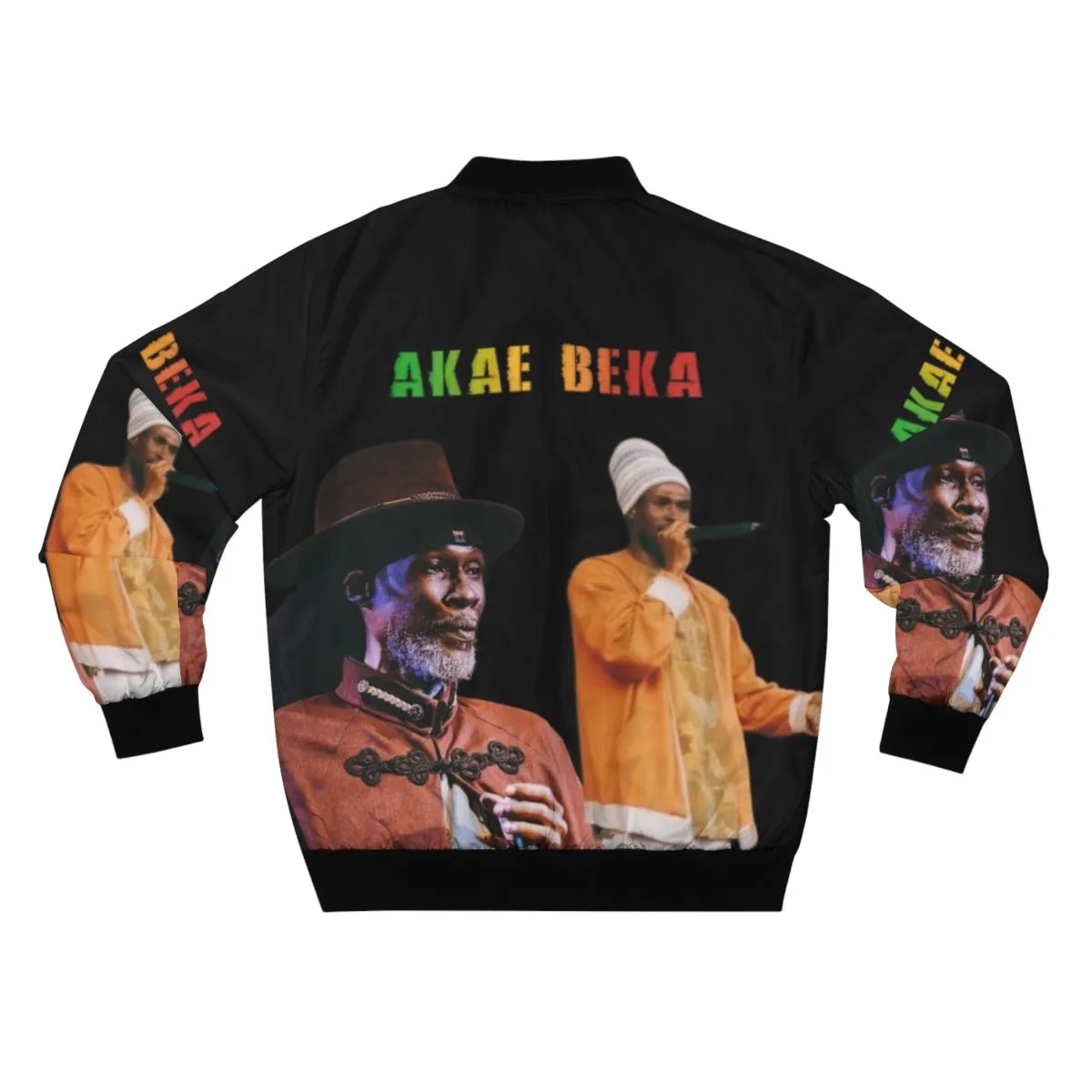 Akae Got Midnite Reggae Bomber Jacket