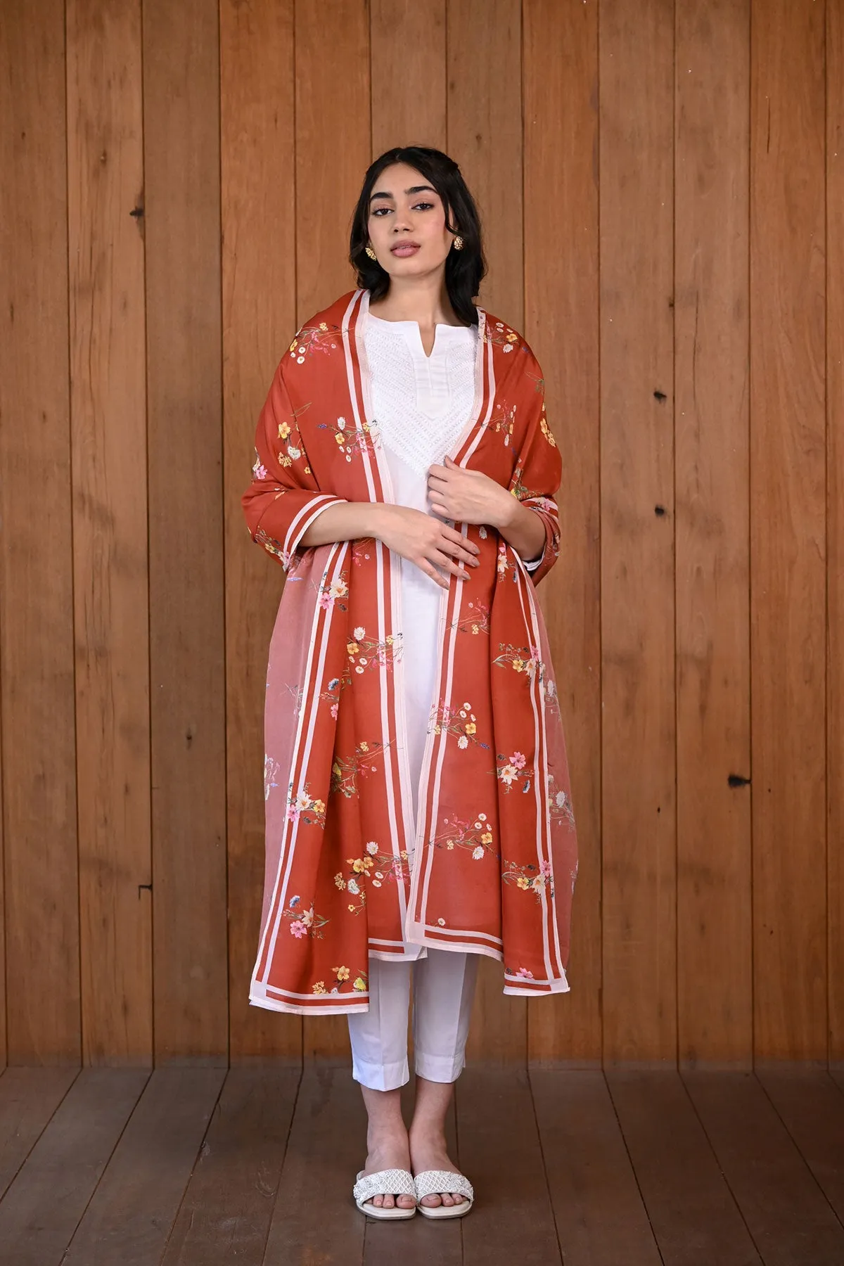 Amber - Silk Dupatta