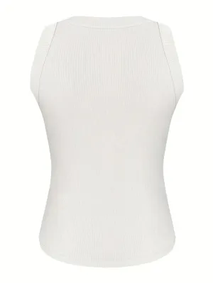 Bodycon Ribbed Tank