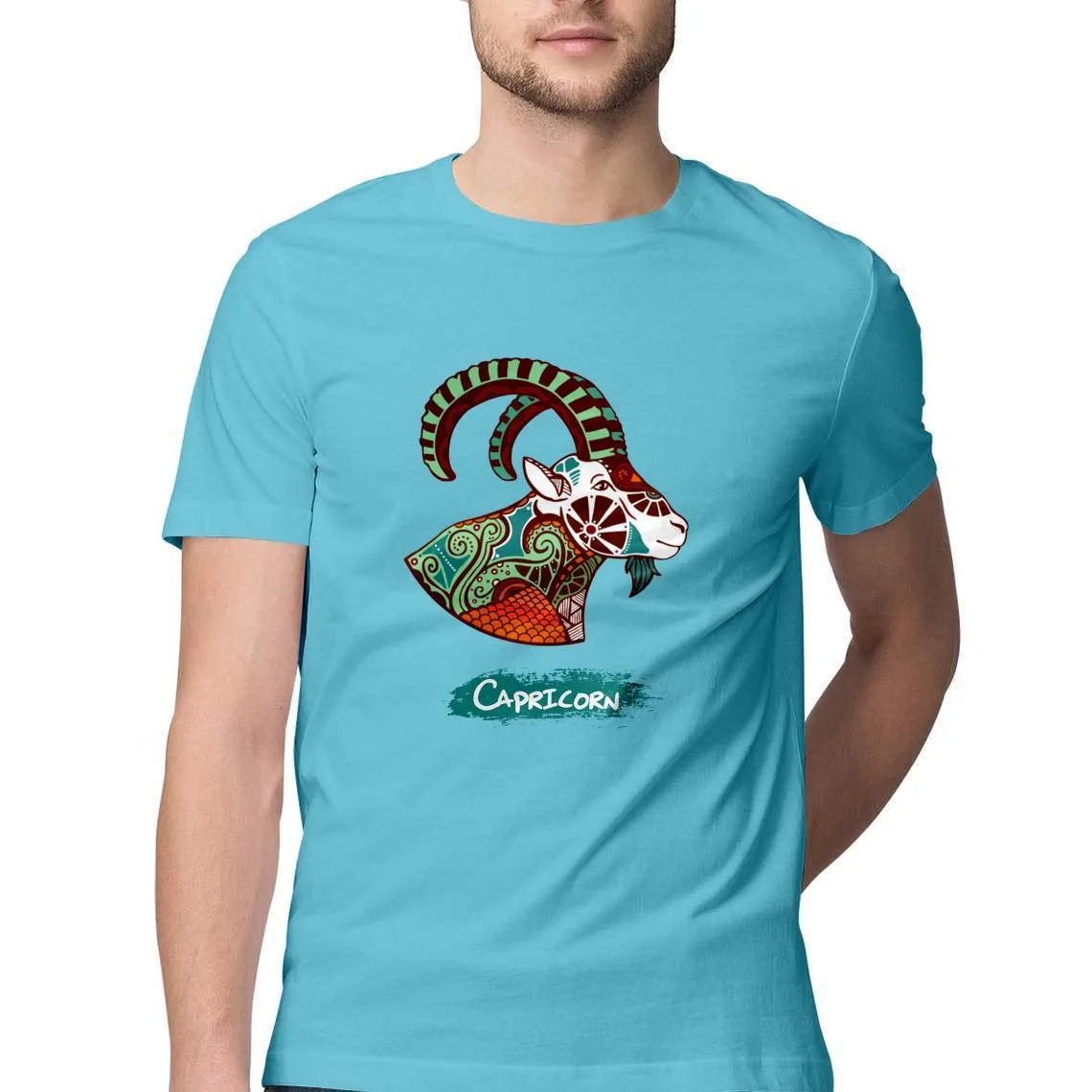 Capricorn round Neck T-Shirts