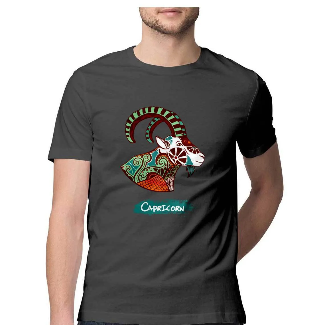 Capricorn round Neck T-Shirts