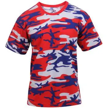 Colored Camo T-Shirts