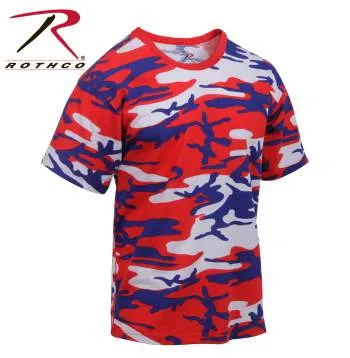 Colored Camo T-Shirts