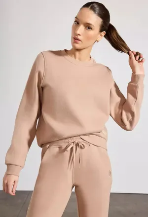 Comfort Fleece Sweatshirt - Warm Taupe