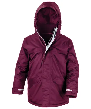 Core junior winter parka | Burgundy