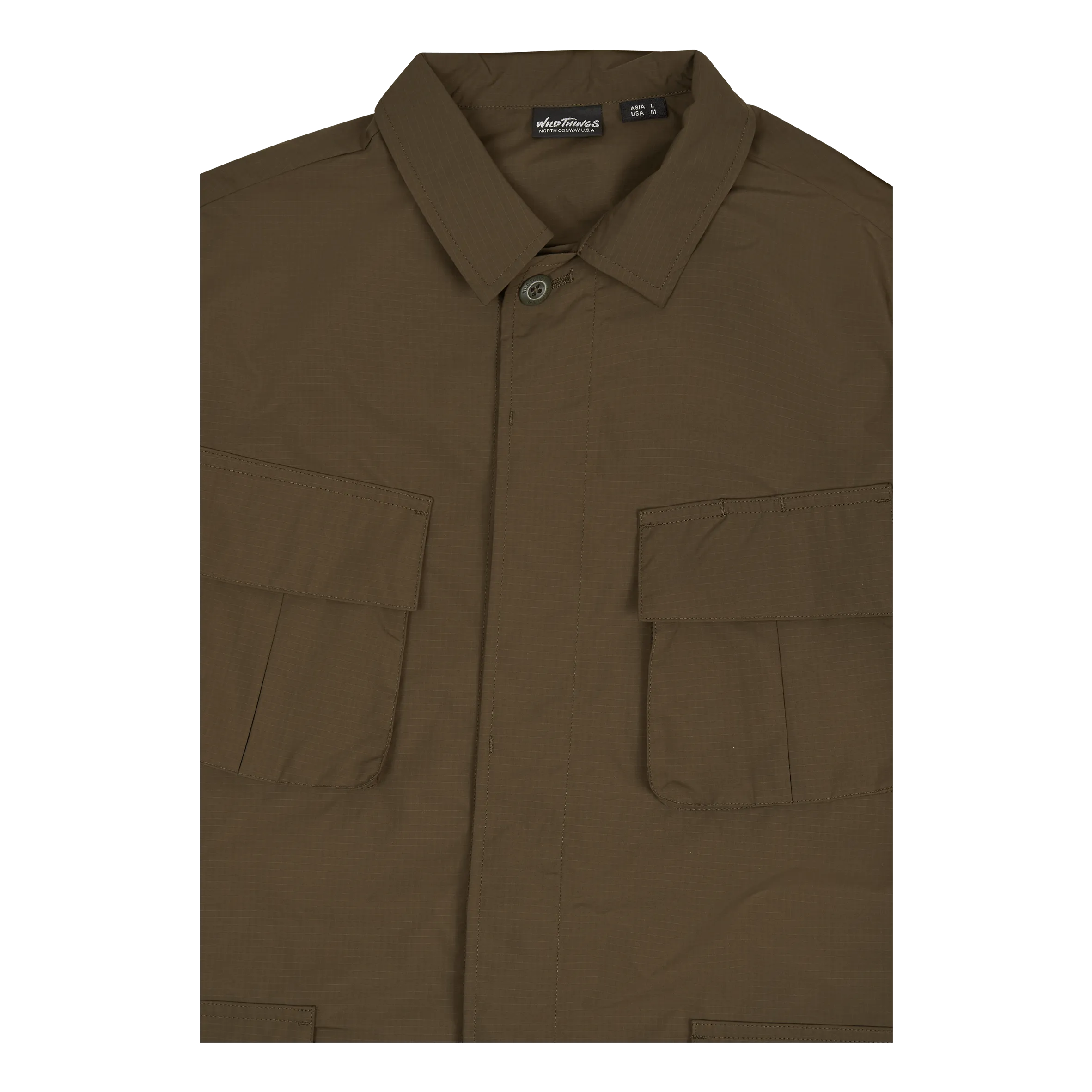 Dicros-rip Shirts Military Green