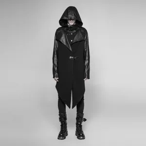 Hooded Asymmetrical Coat