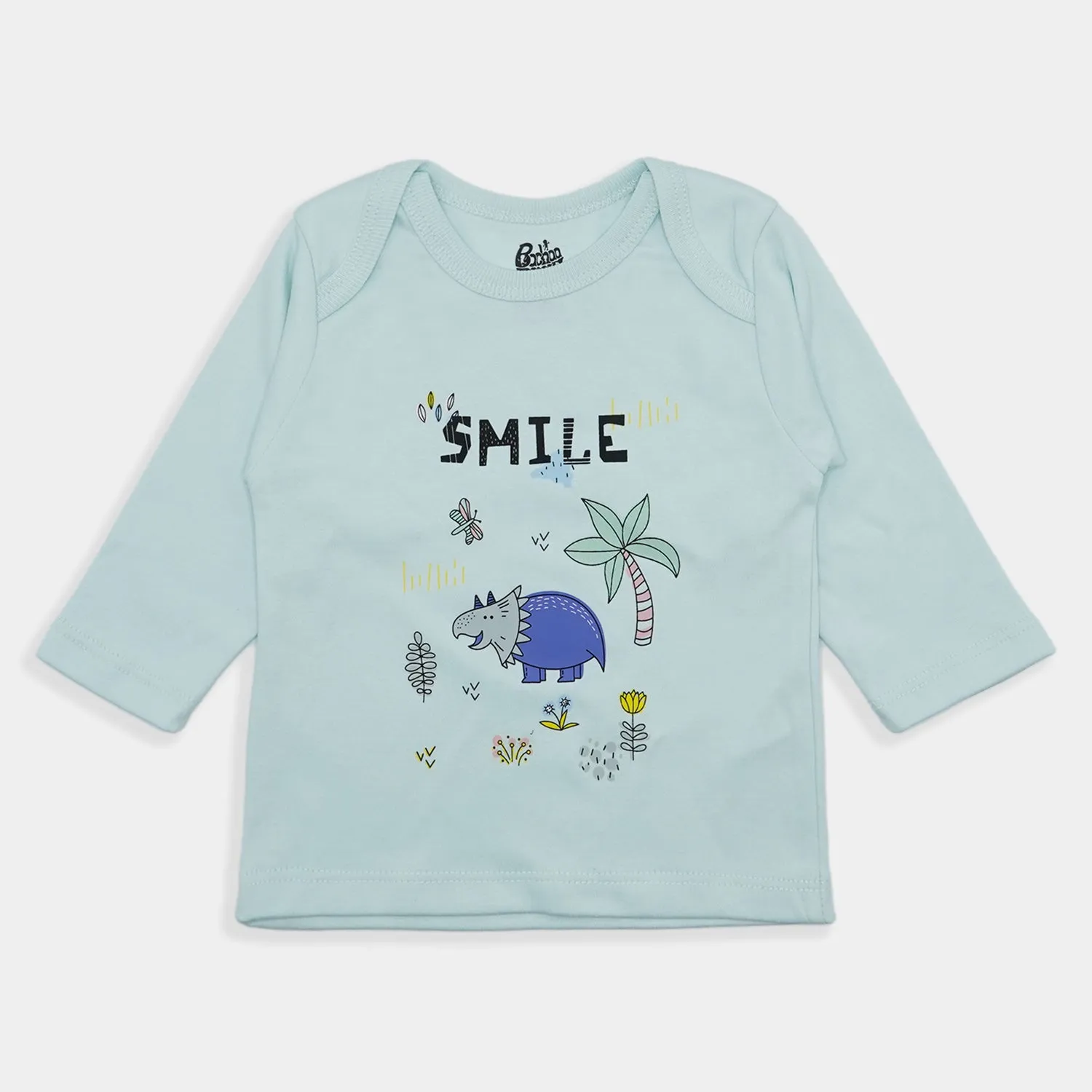 Infant Boys Cotton T-Shirts 3Pc Dino-Mix.