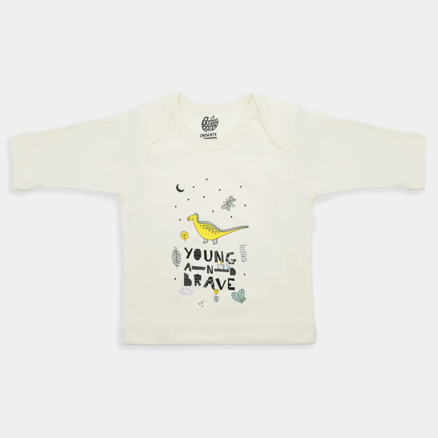 Infant Boys Cotton T-Shirts 3Pc Dino-Mix.