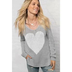 Juliet V Cotton Sweater