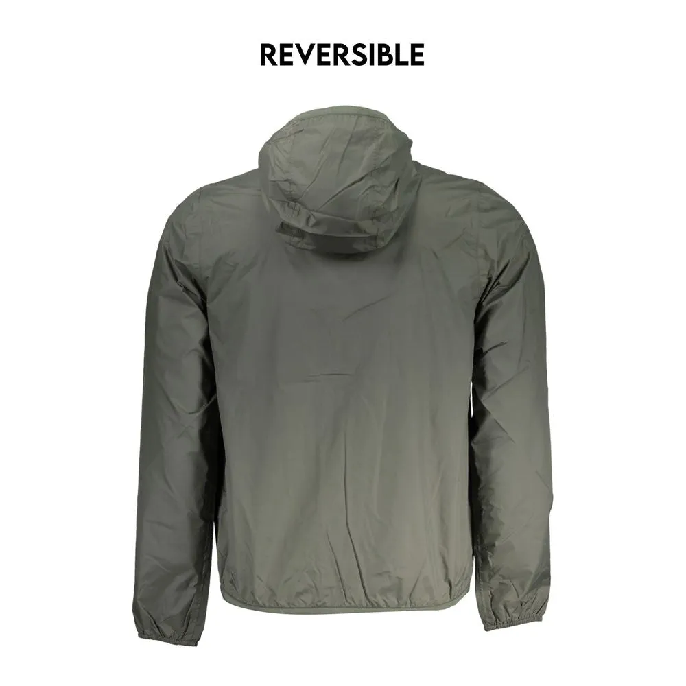 K-WAY Reversible Waterproof Hooded Jacket