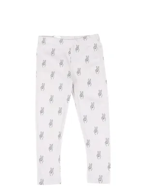 LEGGINGS PEACE AOP Vapour Grey