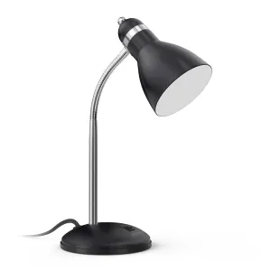 Lepower-tec Flexible Gooseneck Metal Desk Lamp Directional Table Lamp