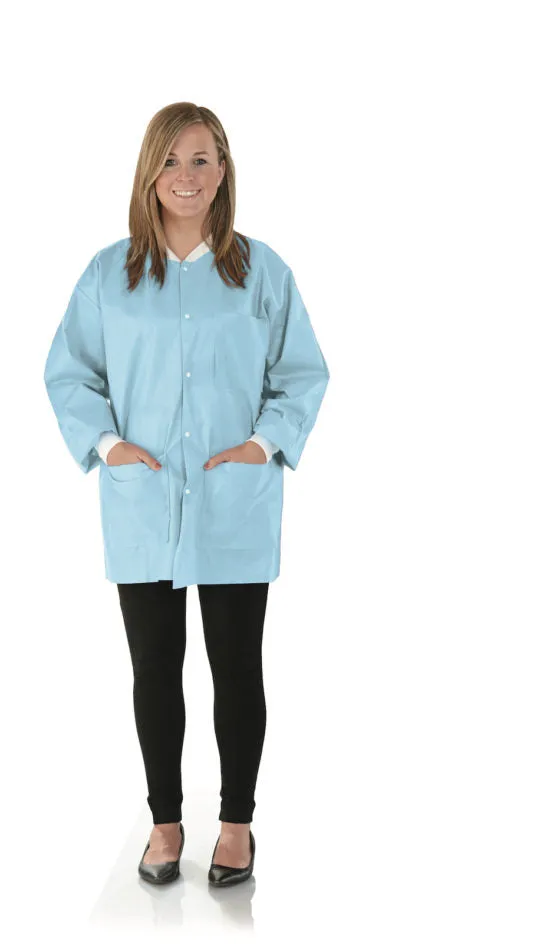 Medicom SafeWear Hipster Jacket - Soft Blue - 12/Pk