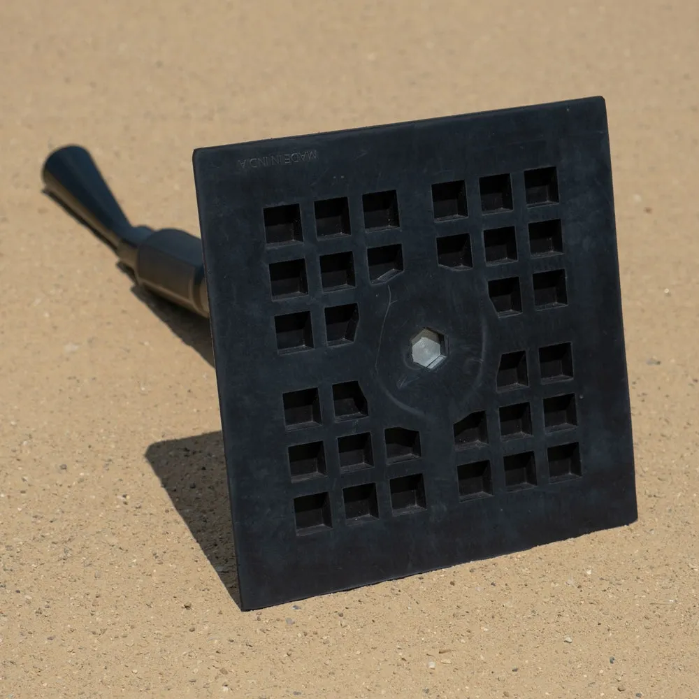 MVP Rbbr Square Plate Batting Tee