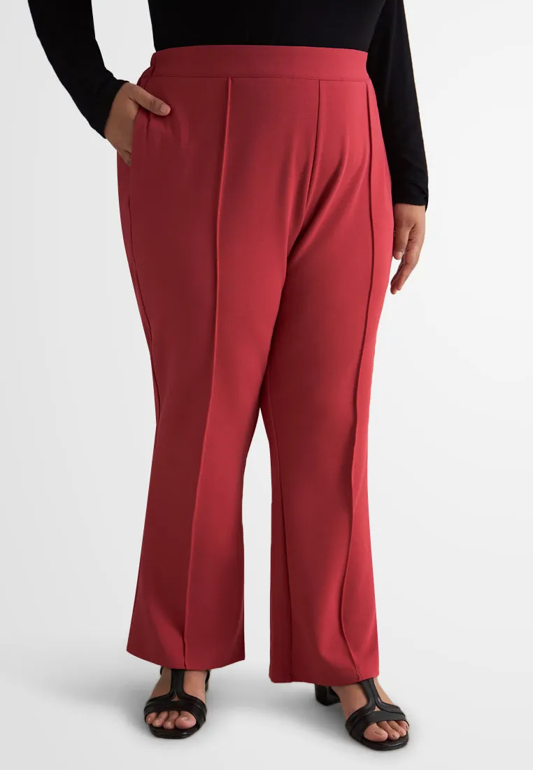 Palmer Elegant Minimalist Centre Seam Pants