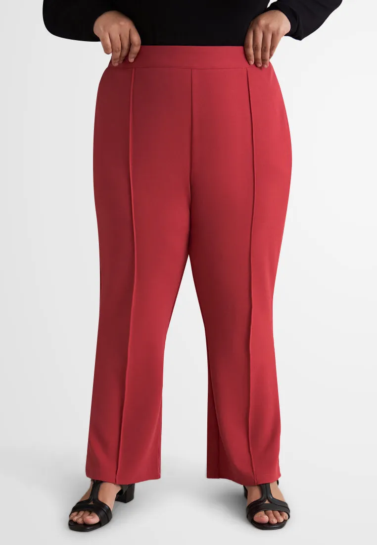 Palmer Elegant Minimalist Centre Seam Pants