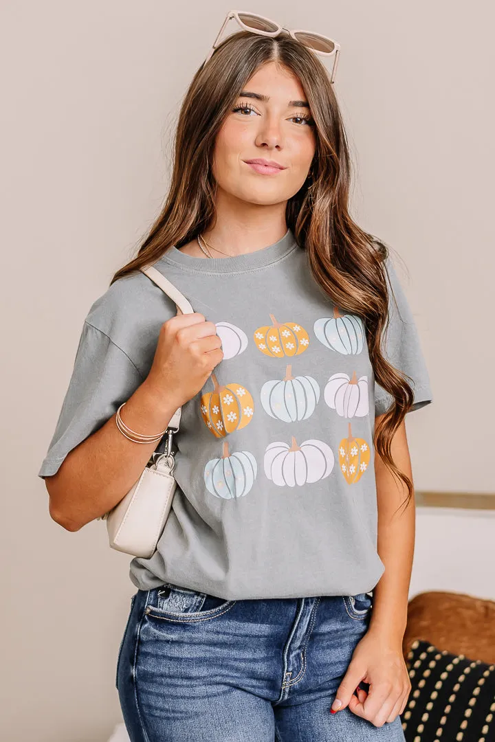 Pastel Mini Pumpkins Graphic Tee