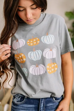 Pastel Mini Pumpkins Graphic Tee