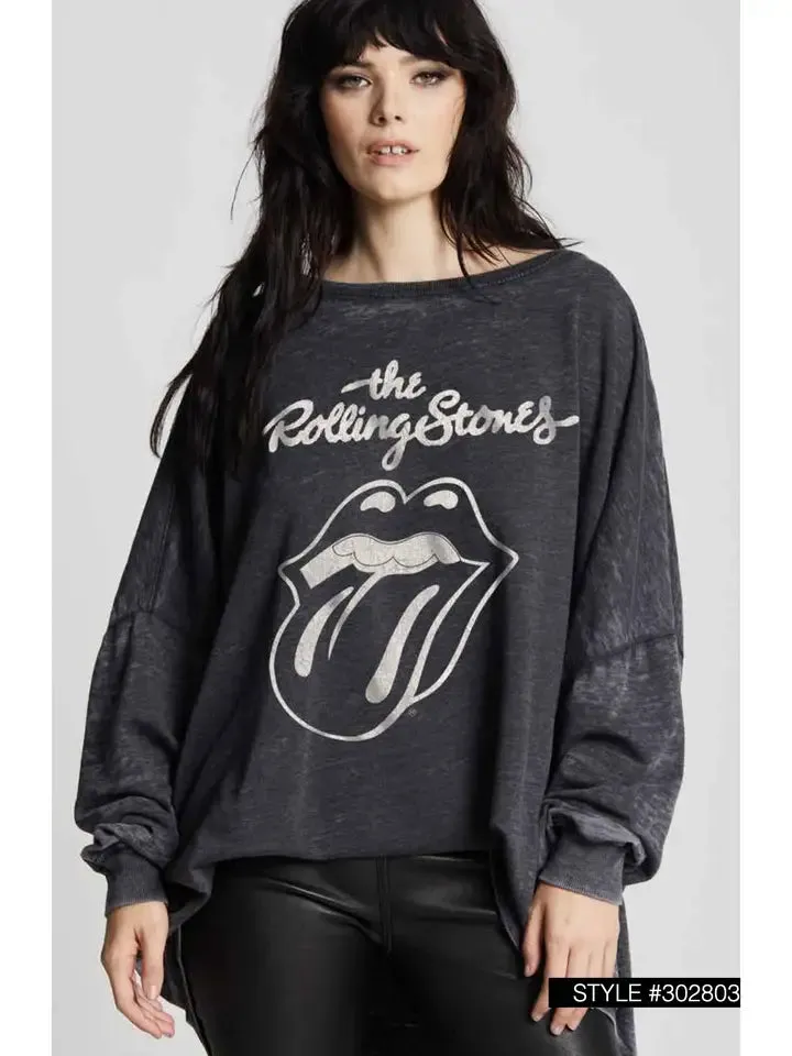 ROLLING STONES BURN OUT FLEECE