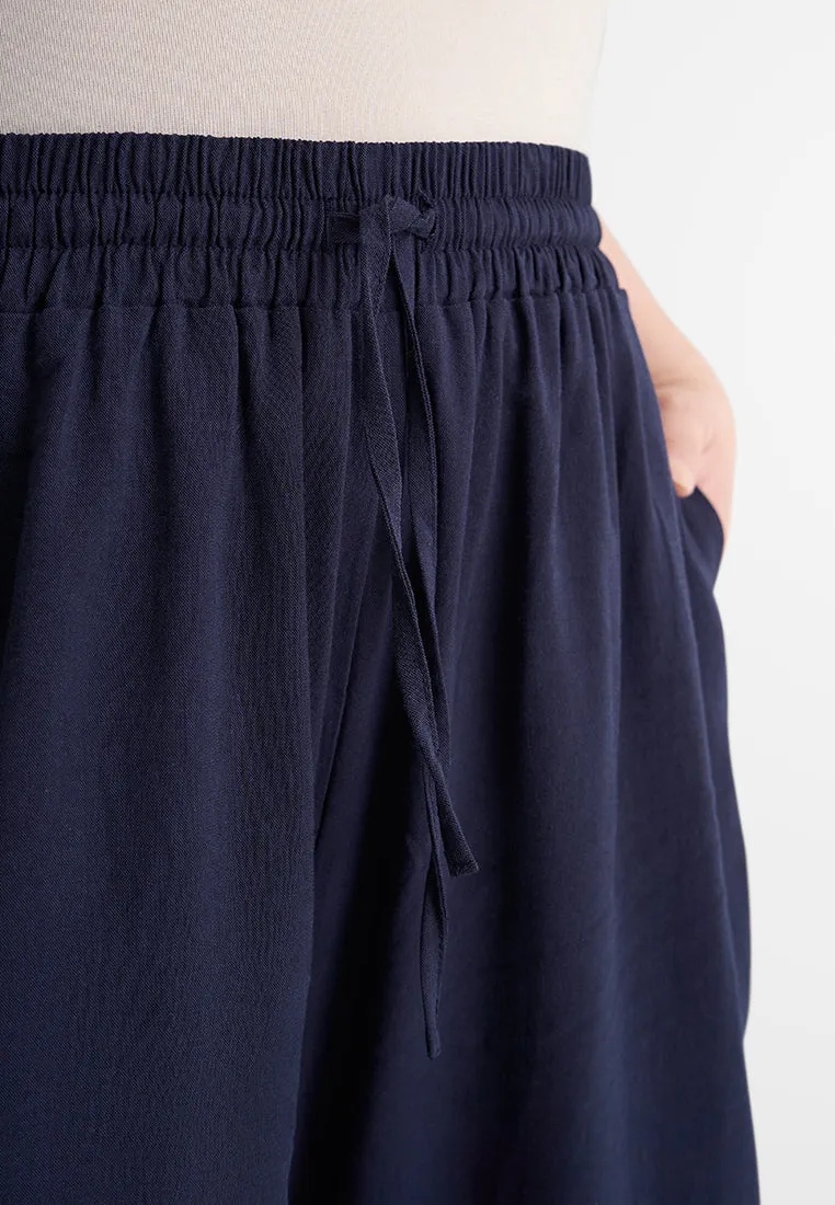 Sahana Straight Cut Flowy Wide Pants