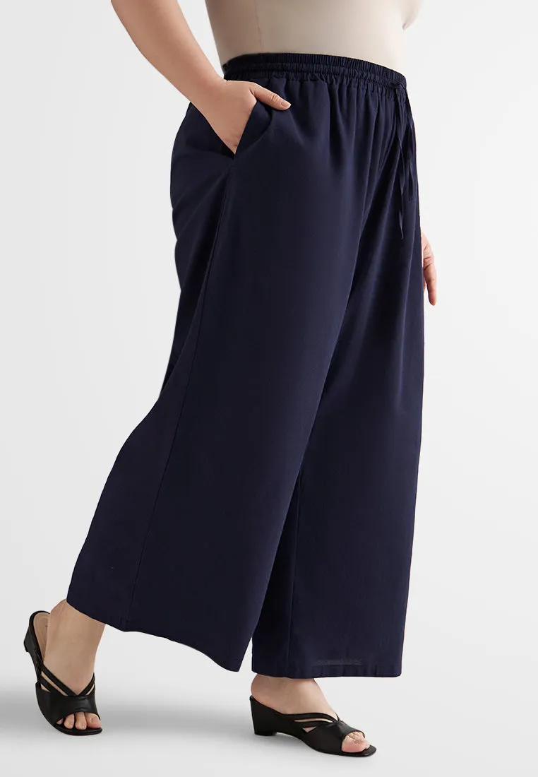 Sahana Straight Cut Flowy Wide Pants