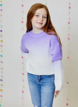 Tween Sweaters | Lucky Lilac Crewneck Sweater | Design History