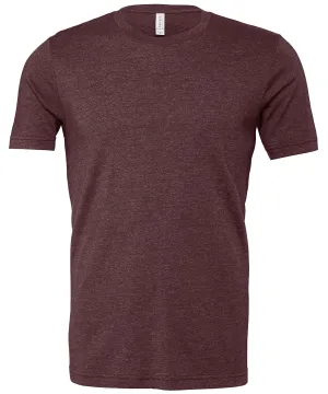 Unisex heather CVC short sleeve t-shirt | Heather Maroon