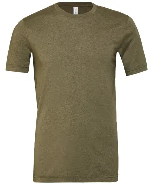 Unisex heather CVC short sleeve t-shirt | Heather Olive