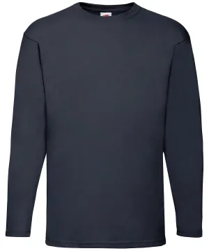 Valueweight long sleeve T | Deep Navy