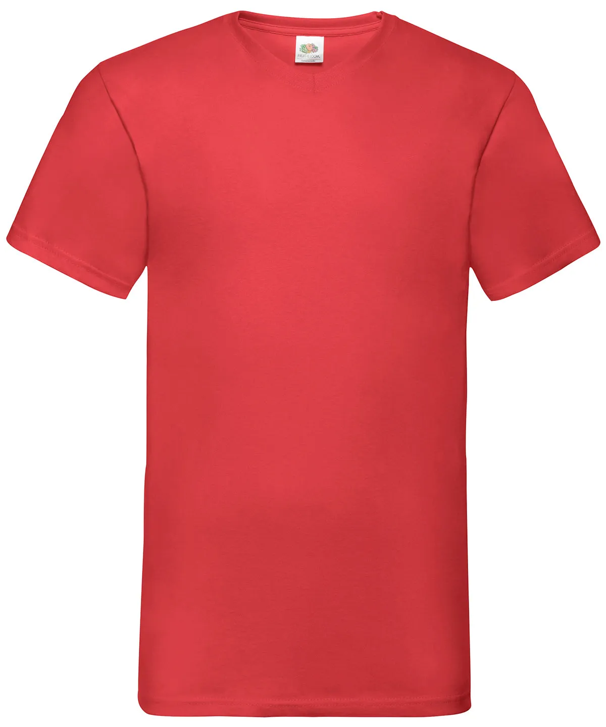 Valueweight v-neck T | Red