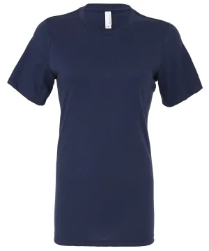 Womens relaxed Jersey short sleeve tee | Navy