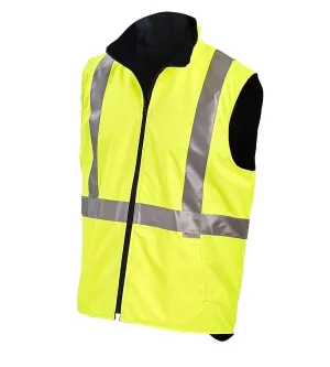 Workit Hi-Vis Reversible Vest c/w 3M Reflective Tape 7501